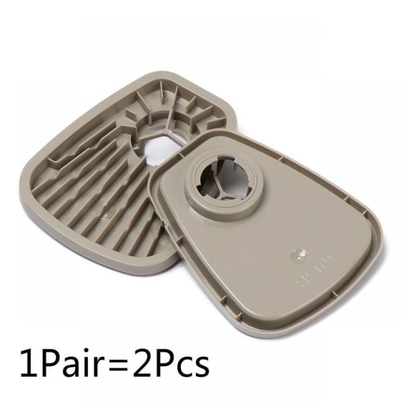 2Pcs 603 Filter Adapter Platform Anti-dust Mask Adapter for 6200 7502 Respiratory 6800 Respirator Protection System Component