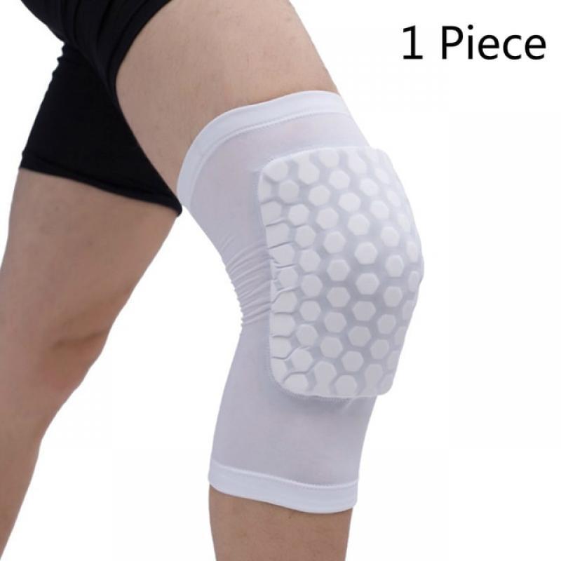 1PC Honeycomb Knee Pads Basketball Sport Kneepad Volleyball Knee Protector Brace Support Football Compression Leg Sleeves