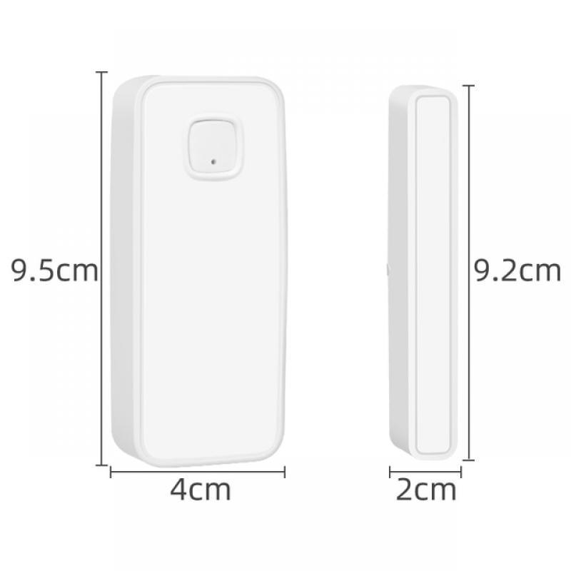 CORUI Tuya Zigbee Smart Shock Door Sensor Vibrating Door Magnetic Sensor Smart Shock Sensor + Smart Door Sensor Two In One
