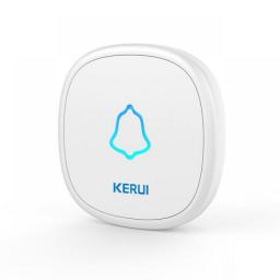 Universal Single Button Doorbell Button For Hotels Apartments Offices 433m Elderly Pager Frequency Wireless Doorbell Hot Sale