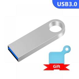 High Speed Pendrive 128GB 64GB 32GB 16GB 8GB Metal USB 3.0 Flash Drive Waterproof Memory Stick 8 16 32 64 128 GB USB Flash 64GB