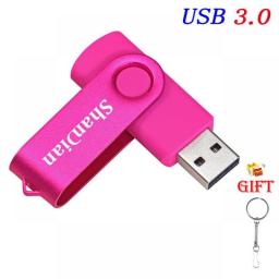 High Speed Real Capacity USB 3.0 Flash Drives Free CustomLOGO Business Portable Pen Drive Plastic Memory Stick 64GB/32GB U Disk