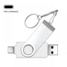 Metal OTG 2 IN 1 Pen Drive 64GB Micro Usb Memory Stick 32GB Pendrive 16GB Type-C Adapter Usb Flash 8GB Cle Usb Flash Drive 4GB