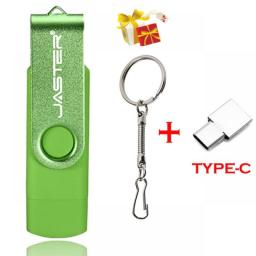 JASTER USB 2.0 OTG USB Flash Drive Smart Phone Tablet PC 4GB 8GB 16GB 32GB 64GB флешка Pendrives OTG Real Capacity Usb Stick