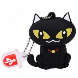 JASTER Cute Mini Penguin Cat Fox Diverse Animal Type Cartoon Flash Drive 2.0 Pendrive 16GB 32GB 64GB Memory Stick Animal U Disk