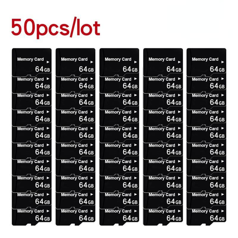 50 pcs/lot mini sd card original class 10 4GB 8GB cartao de 16GB 32GB 64GB memory card memoria flash usb mini tf sd card gifts