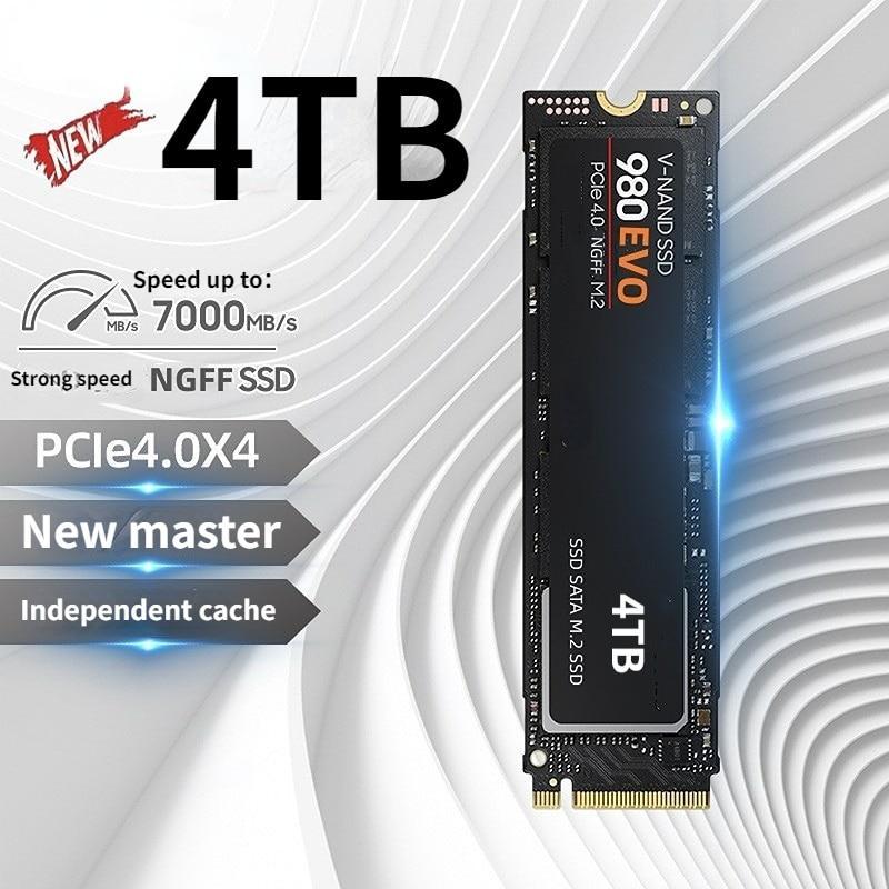 Original 2TB M.2 SSD 4TB NGFF SSD hard Drive 980EVO NVMe pcie 970 PRO Hdd Hard Disk For Laptop/Desktop/mac