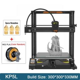 KINGROON KP3S KP3S PRO KP5L FDM 3D Printer Kit High Precision With Resume Power Off  Printing Professional DIY 3D Printers