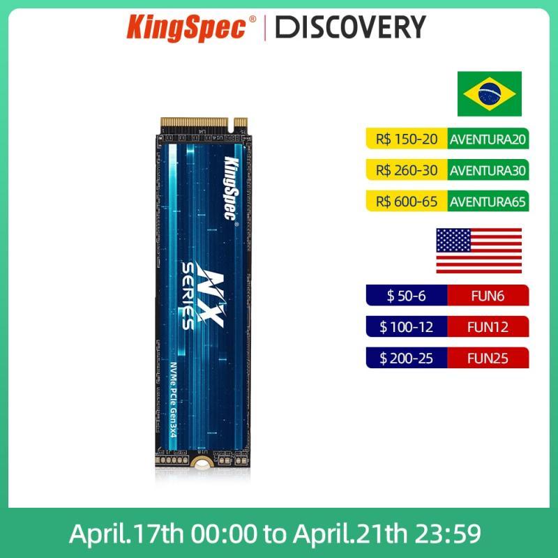 KingSpec M.2 NVMe SSD 1TB 512GB 256g 128g PCI-e 3.0X4 Solid Hard Disk HDD HD 2280 SSD M2 Internal Hard Drive for Laptop Tablets