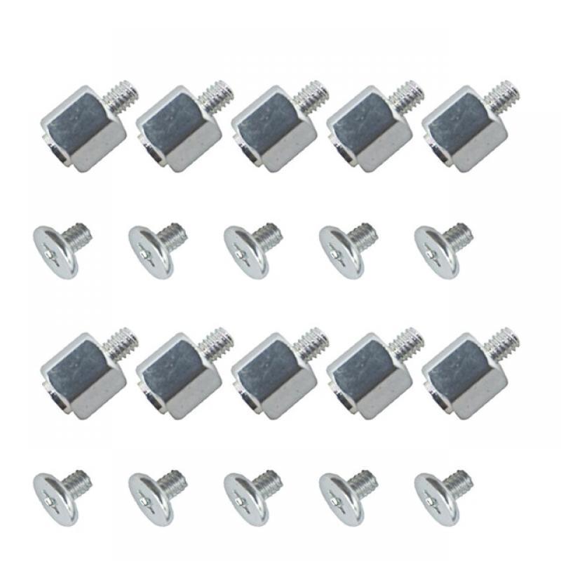 J60A M.2 Standoff and Screw forAsus Motherboard M.2 Drives M2 vScrew + Hex Nut Stand Off Spacer (10 Sets)