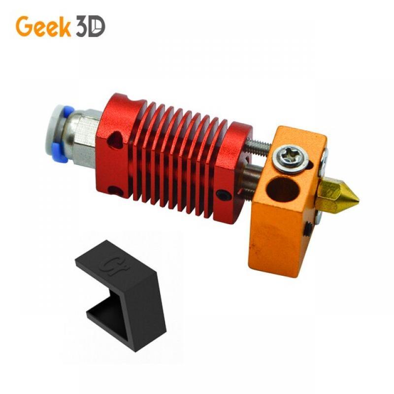 3D Printer MK8 Assembled Extruder Heater Block Full Metal Hotend Kit for CR-10 / CR10/CR10S/Ender2/Ender3/Ender 5 Printers