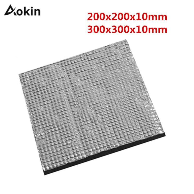 200/300mm Heated Bed Insulation Cotton Self-adhesive Foil Paper Insulation for 3D Printer Heating Bed Sticker Paper