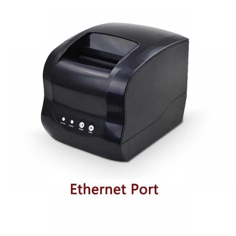 Xprinter 80mm Thermal Label Printer Receipt Bar QR Code Sticker Machine 365B 370B USB Bluetooth Printing