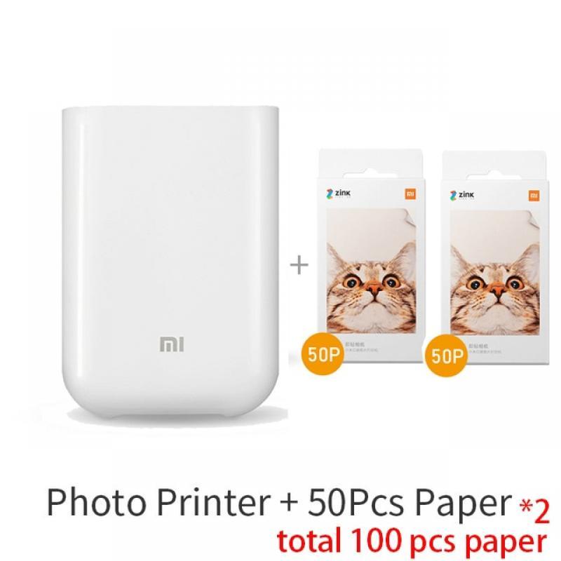 Global Version Xiaomi mijia AR Printer 300dpi Portable Photo Mini Pocket With DIY Share 500mAh picture pocket printer