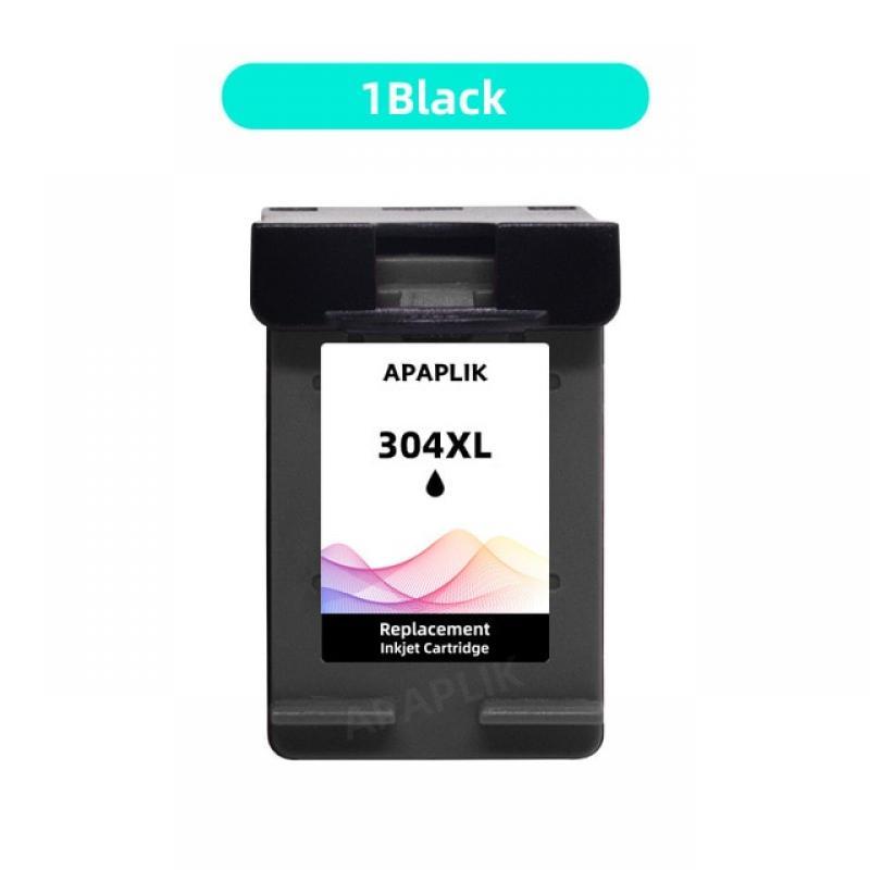 APAPLIK 2Set Ink Cartridge Replacement For HP304 XL 304XL Ink Cartridge For HP Envy 5000 5010 5012 5014 5020 5030 5032 5034 5052