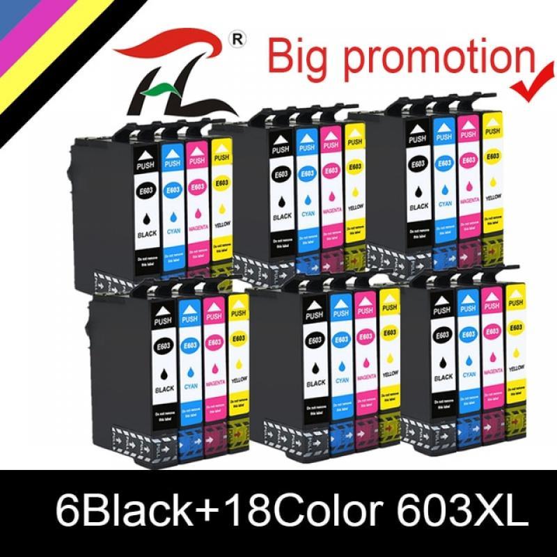 HTL 603XL T603 Compatible Ink Cartridge 603 XL E603 For Epson XP 2100 2105 3100 3105 4100 4105 2810 2830 Printer