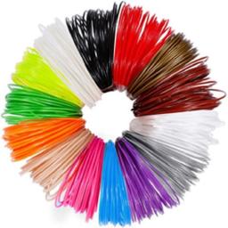 Dikale 3m X 12 Color 3D Printing Material 3D Pen Filament PLA 1.75mm Plastic Refill For 3D Impresora Drawing Printer Pen Pecil