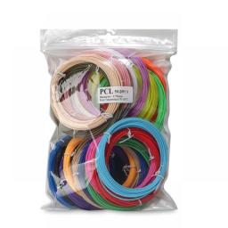 1.75mm Colorful 3D Printing Materials For 3D Pens 50M 100M 150M PCL PLA Filament 1.75mm