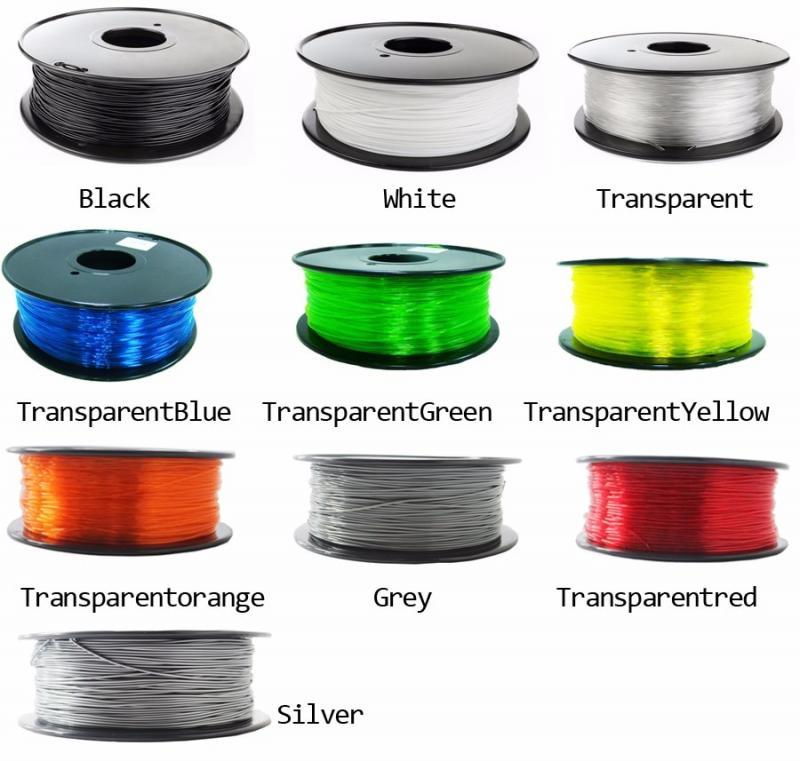1.75mm PETG filament  1kg/500g good quality plastic filament PETG 3d printing filament high strength 3d printer filament