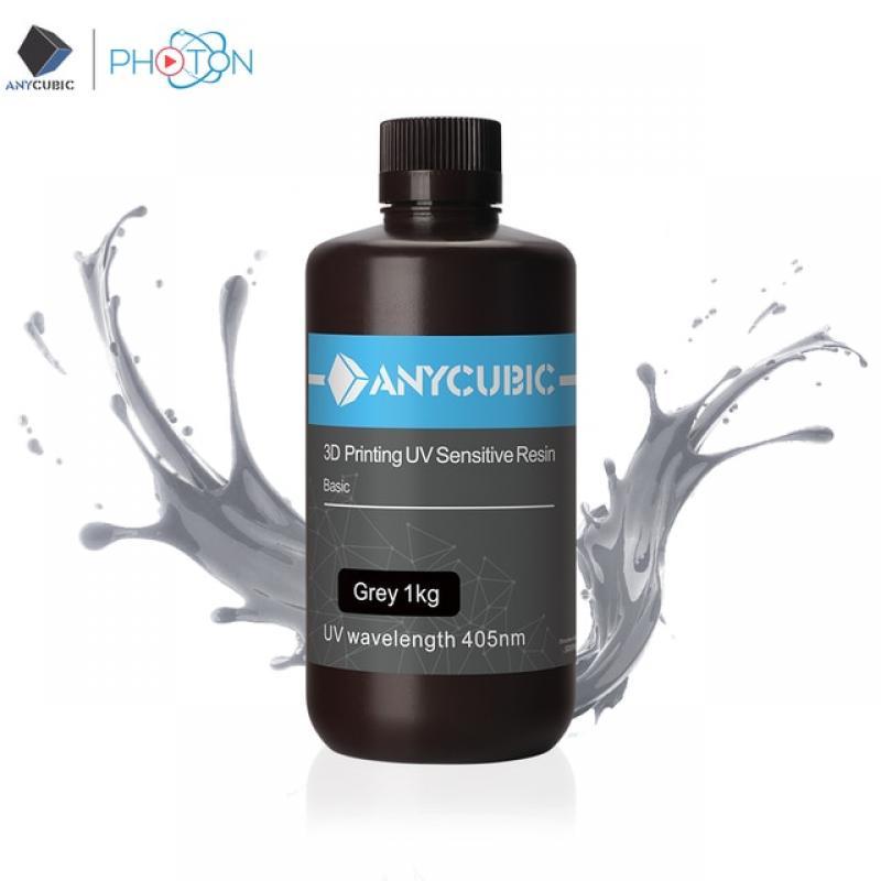ANYCUBIC 3D Printer Resin Universal 405nm White Grey Black Quick Curing SLA UV Curing Resin for LCD 3D Printing Like Photon S