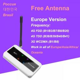 TianJie Mini Hotspot 4G Lte Broadband Mobile Wifi Modem 150Mbps Data Wireless Router LED Display For Travel