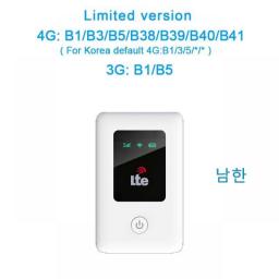 4G Router Wireless Lte Wifi Modem Sim Card Router MIFI Pocket Hotspot Built-in Battery Portable WiFi
