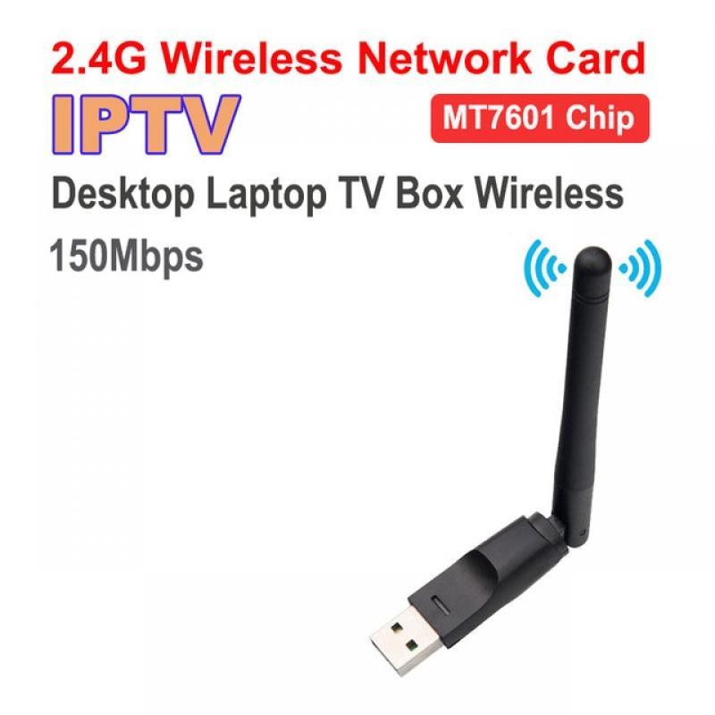 OULLX USB Wifi Adapter 150Mbps 2.4Ghz Antenna Ethernet Wi-fi Dongle Lan Wireless Network Card PCNotebook Wifi IPTV Receiver