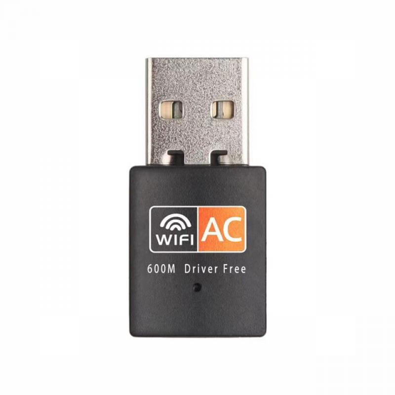 DBIT 600Mbps Dual Band USB Wireless Adapter, 2.4GHz+5GHz Wireless Network Card, Wifi Dongle, PC Network Card, usb Adapter