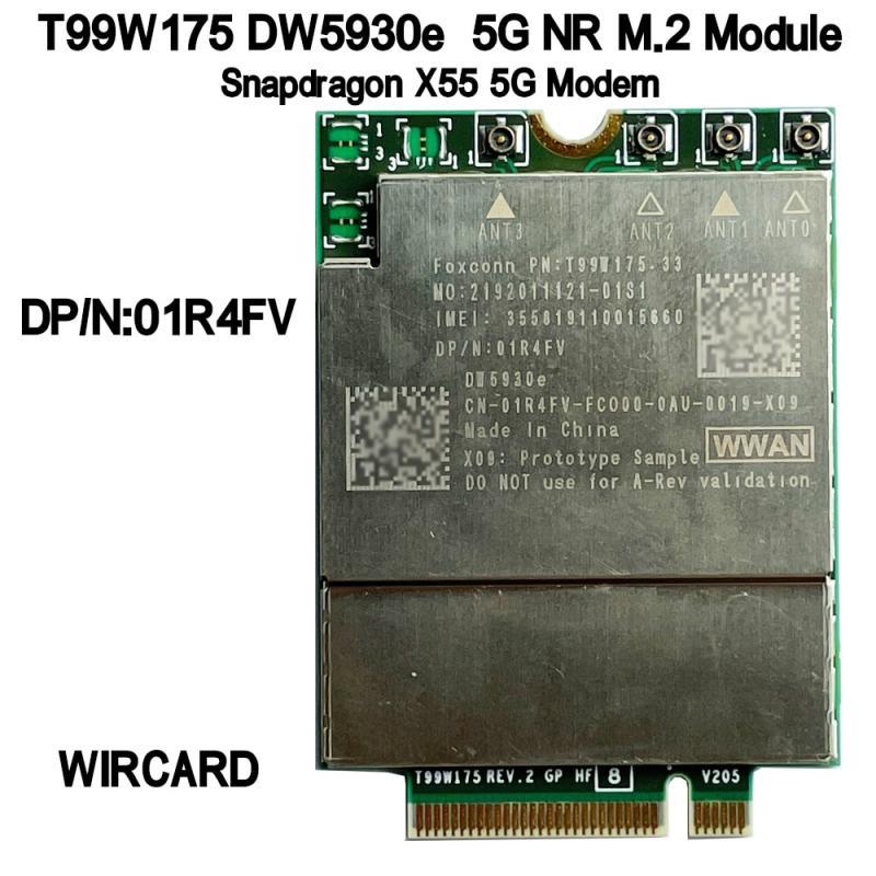 WIRCARD T99W175.33 DW5930e X55 5G Module DP/N 01R4FV for Dell Laptop Latitude 5430 7330