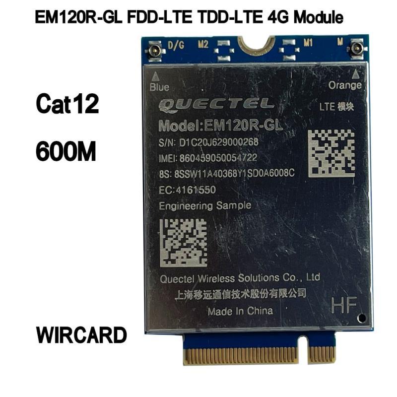 EM120R-GL M.2 4G Module FDD-LTE TDD-LTE Cat12 600M 4G Card For Laptop