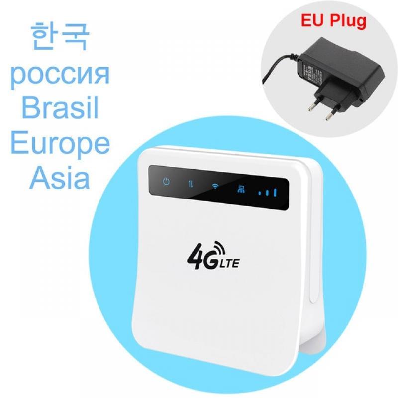 4G SIM card wifi router 32 wifi users RJ45 WAN LAN 4G wireless modem Hotspot 4G lte cpe