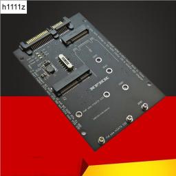 MSATA To SATA Adapter SSD M2 To SATA Adapter SATA M.2 NGFF MSATA SSD To SATA3.0 2.5 Adapter M.2 MSATA SSD Riser Board For Laptop