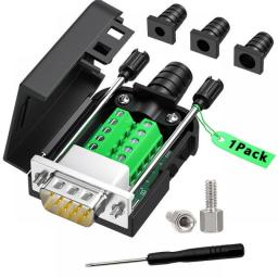 DB9 Connector  RS232 Male Female D-SUB 9PIN  RS485 Breakout TerminalsSolderless COM Connectors