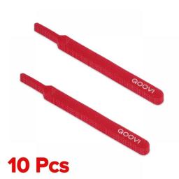 QOOVI Cable Organizer Wire Winder 15*1.2cm USB Cable Management Clip For Earphone Holder Mouse Keyboard Cord Protector