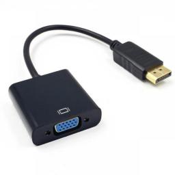 RYRA Adapter Cable Displayport To VGA Large DP To VGA Adapter Cable DLLE DP Adapter Cable Display Port-enabled Desktops Laptops