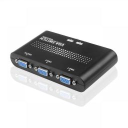 2 In 1 Out VGA Splitter Switch Video Converter Adapter HD Video Display For Projector Display PC TV Laptop