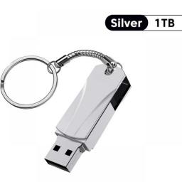 Elough USB 3.0 High Speed Flash Drive Metal Pen Drive 2TB/1TB/512G Flash Disk Mini Memory Sticks 32G U Disk Pen Drive