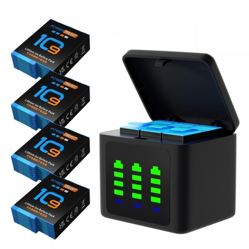 1800mAh Battery for GoPro Hero11, Hero10, Hero9 Black Camera