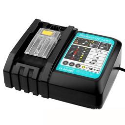 Li-ion Battery Charger For Makita Battery Charger 18V 14.4V BL1860, BL1850, BL1840, BL1830, BL1820, BL1415, BL1440 DC18RC 3A