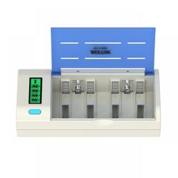 Universal 6 Slots LCD Display Smart Battery Charger EU/US Plug For 1.2V Ni-MH AA/AAA/C/D Size 9V Rechargeable Batteries