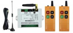 DC 12V 24V 36V 4CH RF Wireless Remote Control Switch Radio Receiver With 2000M Long Distance Remote Controller Suckers Antenna