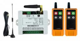 DC 12V 24V 36V 4CH RF Wireless Remote Control Switch Radio Receiver With 2000M Long Distance Remote Controller Suckers Antenna