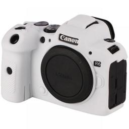 R6II Silicone Cover Rubber Silicone Camera Case Cover Skin For Canon R6II Mark II Black Red White Yellow Green