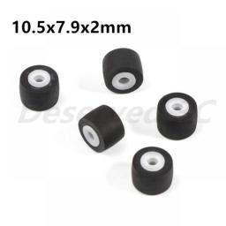 5Pcs Cartridges Audio Radio Roller Tape Recorder Pressure Cassette Belt Pulley Wheel Player Technic