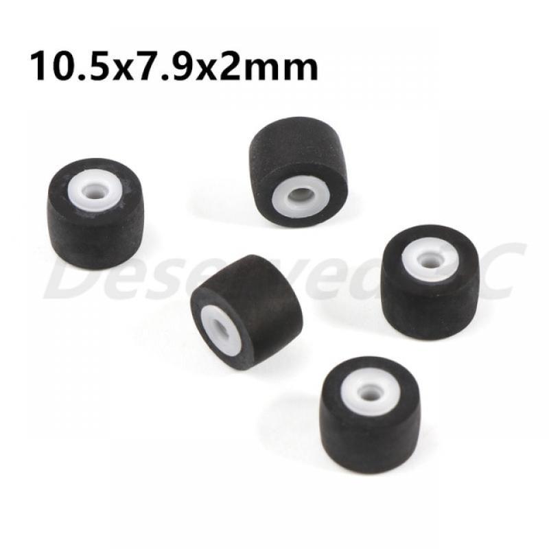 5Pcs Cartridges Audio Radio Roller Tape Recorder Pressure Cassette Belt Pulley Wheel Player Technic