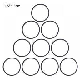 10Pcs 1.5mm Universal Cassette Tape Machine Belts Assorted Common Square Rubber Belt For Cd DVD Recorders Walkman