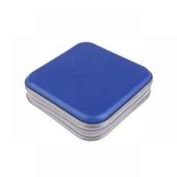 1Pc CD Case Portable Waterproof Compression CD Package 40 Disc Capacity For Home Office And Car Storage CD Packing Box