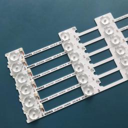 80pcs Aluminum New LED Backlight Bar Strip For KDL48SS618U KDL48JT618A 35018539 35018540 6 LED (6V) 442mm New