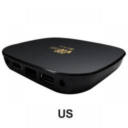 Home Theater Media Player Android 12 Allwinner H3 2.4g Wifi Set Top Box Quad Core Smart Home Supports 8k Resolution Black