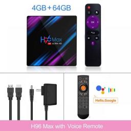 H96 MAX RK3318 Smart TV Box Android 11 4G 64GB 32G 4K Wifi BT Media Player H96MAX TVBOX Android10 Set Top Box 2GB16GB